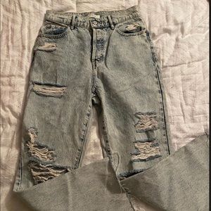 Size 2 ( waste size 26) high rise PACSUN jeans! Never worn